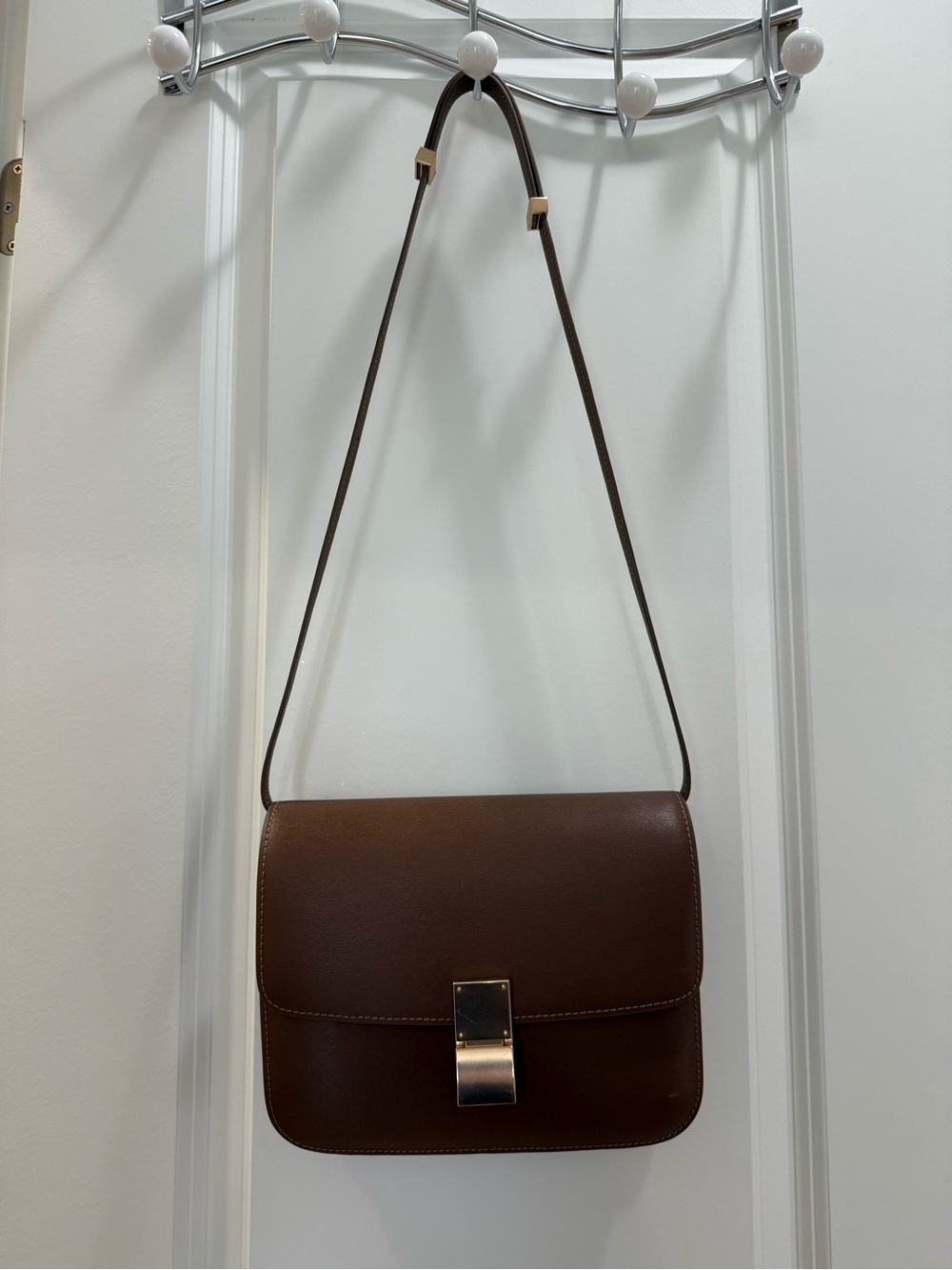 Classic Brown Shoulder Bag
